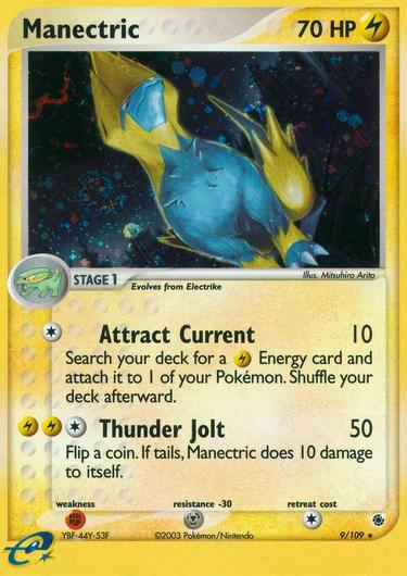 Manectric #9 Cover Art