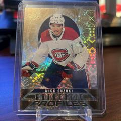 Nick Suzuki [Pyrotechnic Gold] #AP-10 Hockey Cards 2020 SP Authentic Profiles Prices