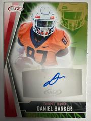 Daniel Barker [Red] #A-DB1 Football Cards 2022 Sage Hit Autographs Prices