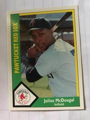 Julius McDougal Baseball Cards 1990 CMC Pawtucket Red Sox Prices