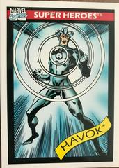 Havok Marvel 1990 Universe Prices