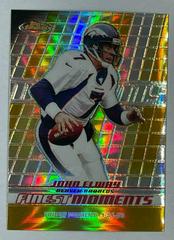 John Elway [Gold Refractor] Football Cards 2008 Topps Finest Moments Prices