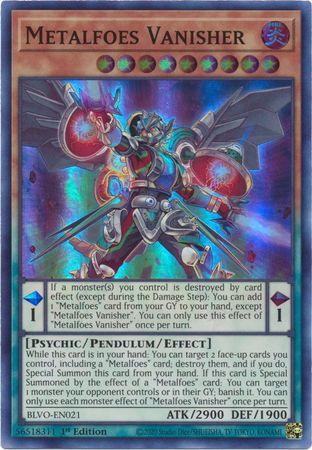 Metalfoes Vanisher [1st Edition] BLVO-EN021 YuGiOh Blazing Vortex