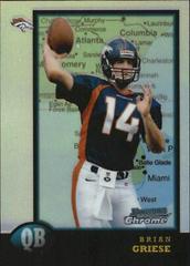 Brian Griese [Interstate] #7 Football Cards 1998 Bowman Chrome Prices