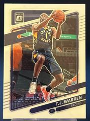 T. J. Warren #44 Basketball Cards 2021 Panini Donruss Optic Prices
