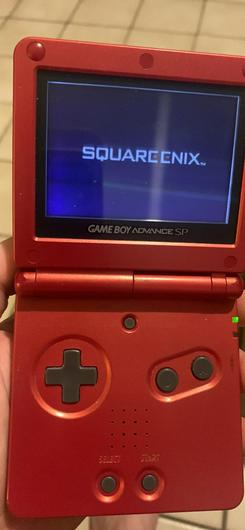 Red Gameboy Advance SP photo