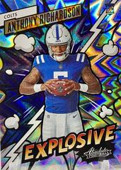 Anthony Richardson #38 Football Cards 2023 Panini Absolute Explosive Prices