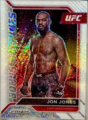 Jon Jones [White Sparkle] #23 Ufc Cards 2022 Panini Prizm UFC Bonus Machines Prices