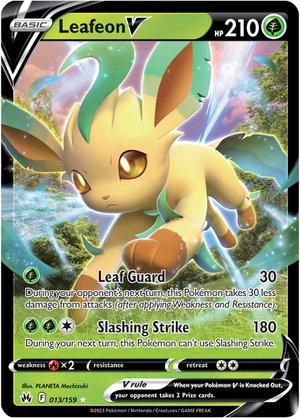 Leafeon V #13 Prices | Pokemon Crown Zenith | Pokemon Cards