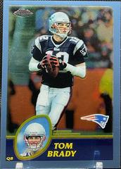 Tom Brady #124 Football Cards 2003 Topps Chrome Prices