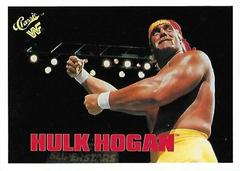 Hulk Hogan #102 Wrestling Cards 1990 Classic WWF Prices