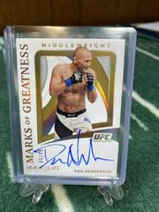 Dan Henderson Ufc Cards 2021 Panini Immaculate UFC Marks of Greatness Autographs Prices