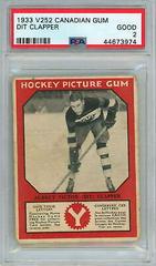 Dit Clapper Hockey Cards 1933 V252 Canadian Gum Prices