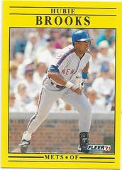 Hubie Brooks #U-100 Baseball Cards 1991 Fleer Update Prices