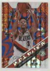 CJ McCollum [Reactive Blue] #1 Basketball Cards 2019 Panini Mosaic Will to Win Prices