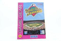 World Series Baseball - Manual | World Series Baseball Sega Game Gear
