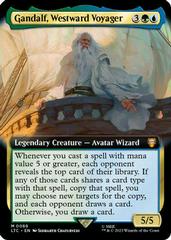 Gandalf, Westward Voyager [Extended Art] #89 Magic Lord of the Rings Commander Prices