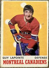 Guy Lapointe Hockey Cards 1970 O-Pee-Chee Prices