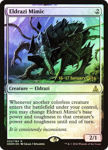 Eldrazi Mimic [Prerelease] #2 Magic Oath of the Gatewatch