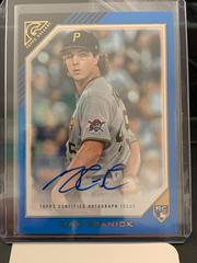 Max Kranick [Blue] #RA-MK Baseball Cards 2022 Topps Gallery Rookie Autographs Prices