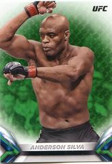 Anderson Silva [Green] #7 Ufc Cards 2018 Topps UFC Knockout Prices