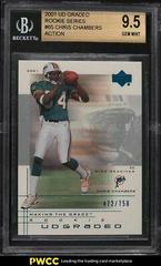 Chris Chambers #65 Football Cards 2001 Upper Deck Graded Prices
