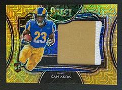 Cam Akers [Gold Prizm] Football Cards 2020 Panini Select Jumbo Rookie Swatch Prices