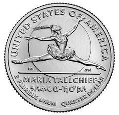 2023 P [Maria Tallchief] Coins American Women Quarter Prices