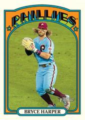 Bryce Harper [Throwback] Baseball Cards 2021 Topps Heritage Prices