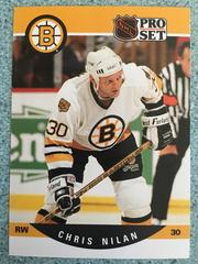 Chris Nilan #409 Hockey Cards 1990 Pro Set Prices