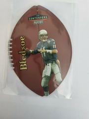 Drew Bledsoe [Gold] #54 Football Cards 1998 Playoff Contenders Leather Prices