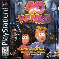 40 Winks - Front / Manual | 40 Winks Playstation