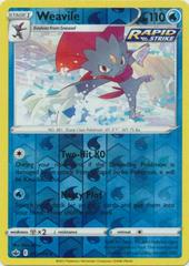 Weavile [Reverse Holo] #31 Pokemon Chilling Reign Prices