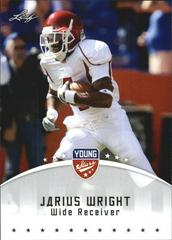 Jarius Wright Football Cards 2012 Leaf Young Stars Prices