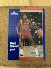 David Wingate #371 Basketball Cards 1991 Fleer Prices