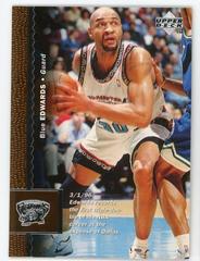 Blue Edwards #128 Basketball Cards 1996 Upper Deck Prices