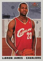 LeBron James #261 Basketball Cards 2003 Fleer Prices