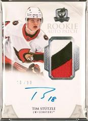 Tim Stutzle [Autograph Patch] Hockey Cards 2020 Upper Deck The Cup Prices