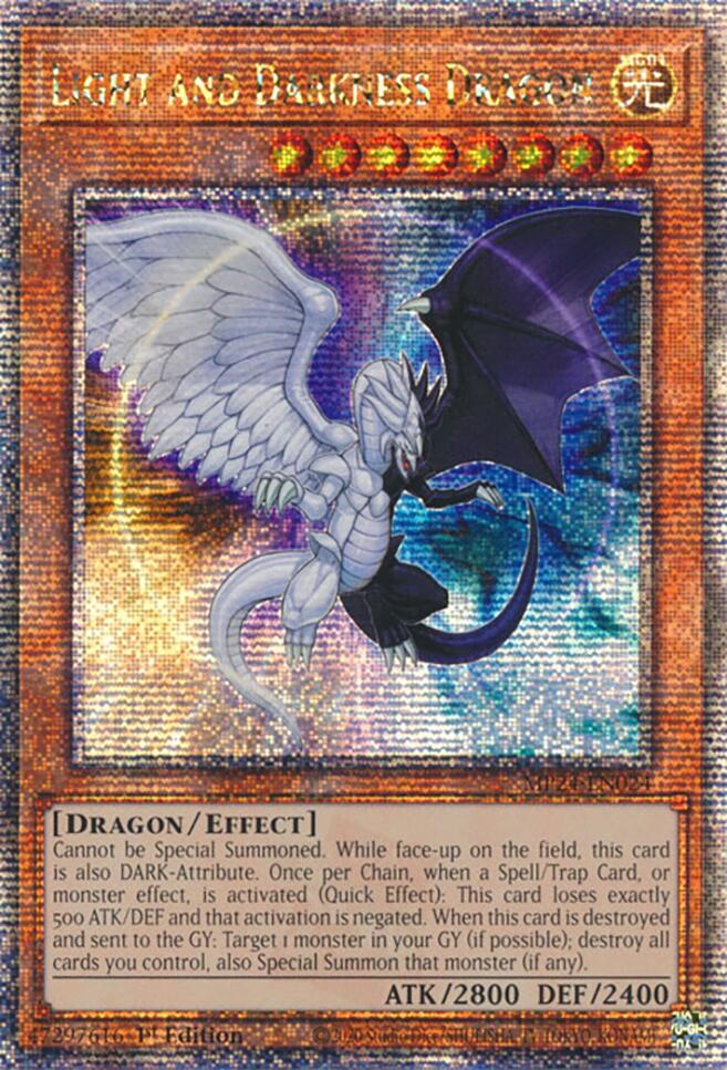 Light and Darkness Dragon MP24-EN024 YuGiOh 25th Anniversary Tin: Dueling Mirrors