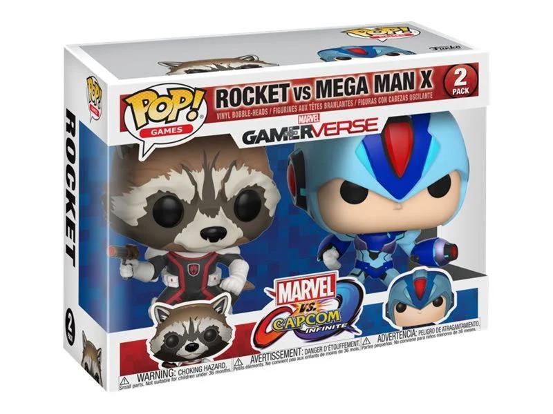 Rocket Vs Mega Man X 2 Pack Funko POP Games