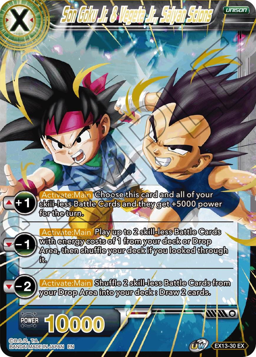 Son Goku Jr. & Vegeta Jr., Saiyan Scions EX13-30 Dragon Ball Super Expansion Set: Special Anniversary Box 2020