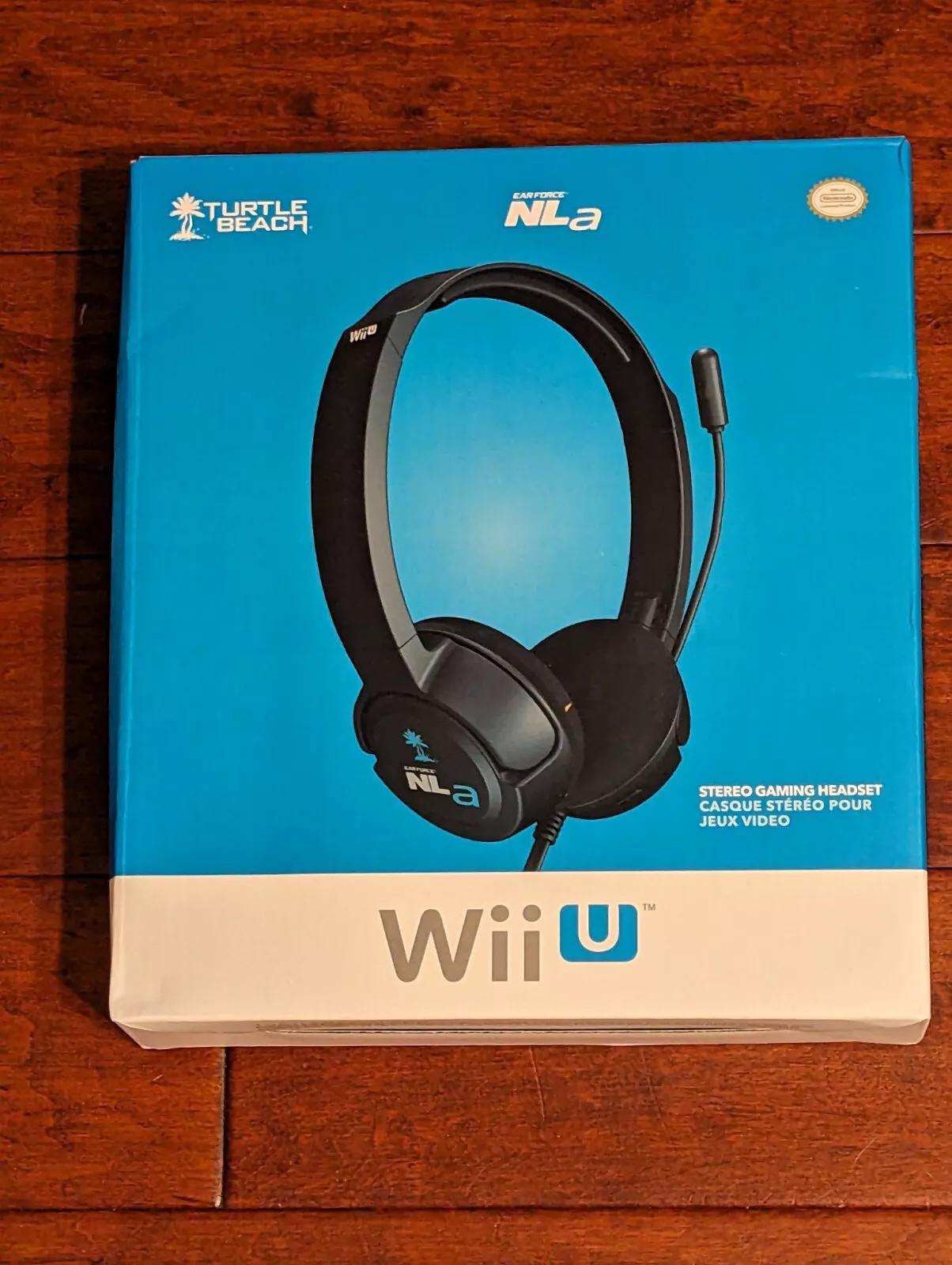 Wii U Ear Force NLa Wired Stereo Gaming Headset Wii U