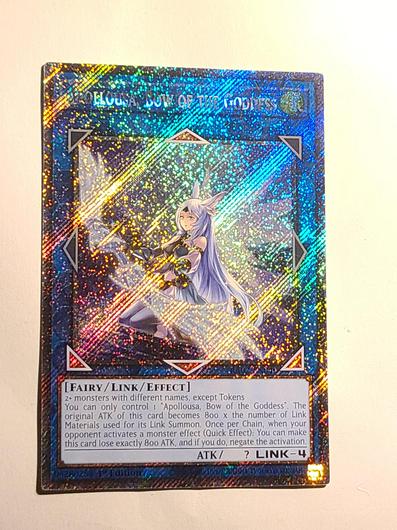 Apollousa, Bow of the Goddess [Platinum Secret Rare] RA02-EN040 photo