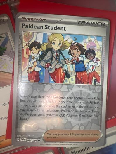 Paldean Student [Reverse Holo] #85 photo