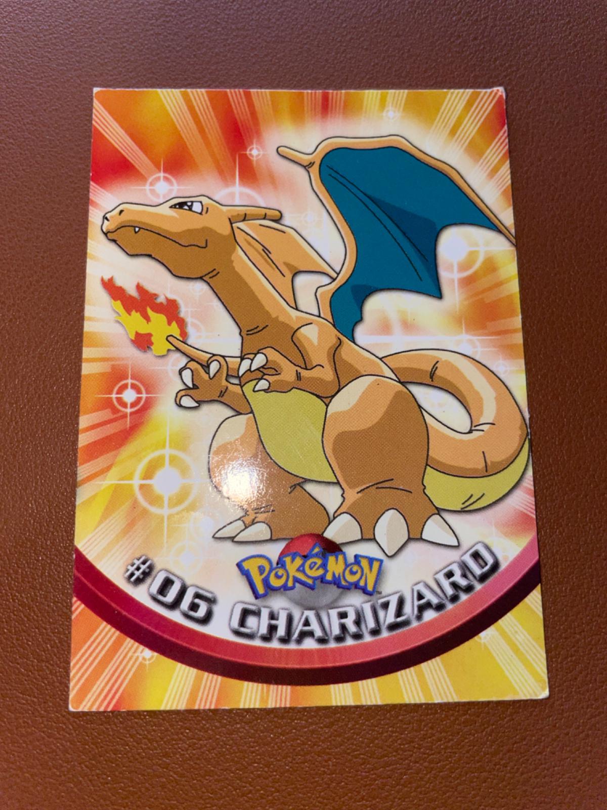 Charizard #6 Pokemon 2000 Topps TV