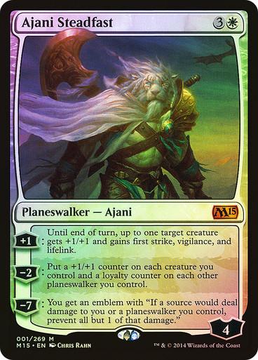 Ajani Steadfast [Foil] #1 Magic M15