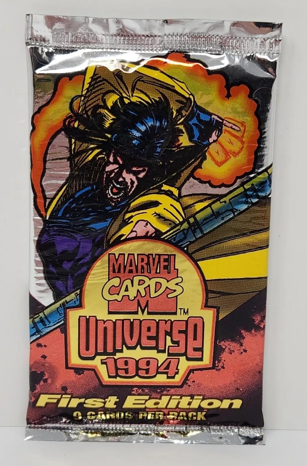 Sealed Pack Marvel 1994 Universe