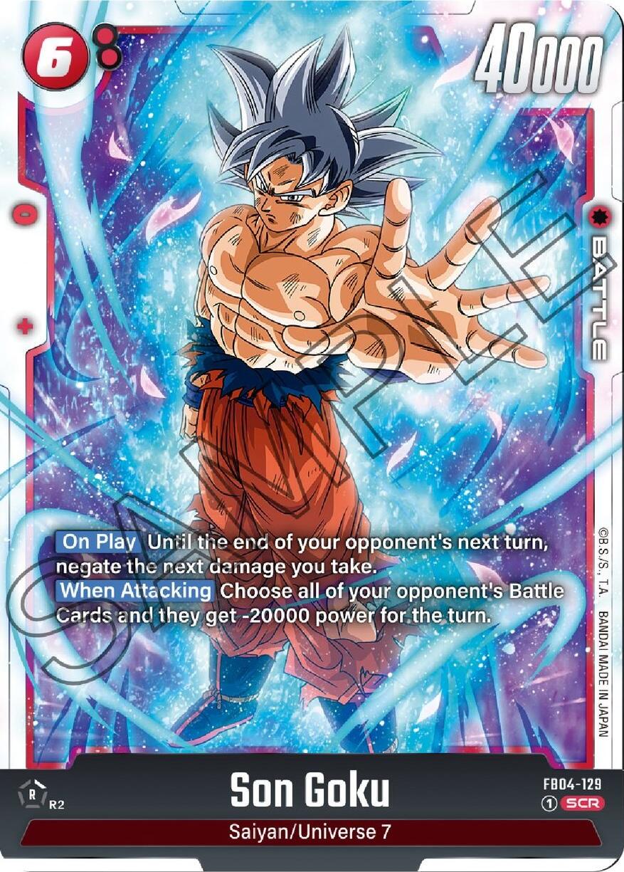 Son Goku FB04-129 Dragon Ball Fusion World Ultra Limit