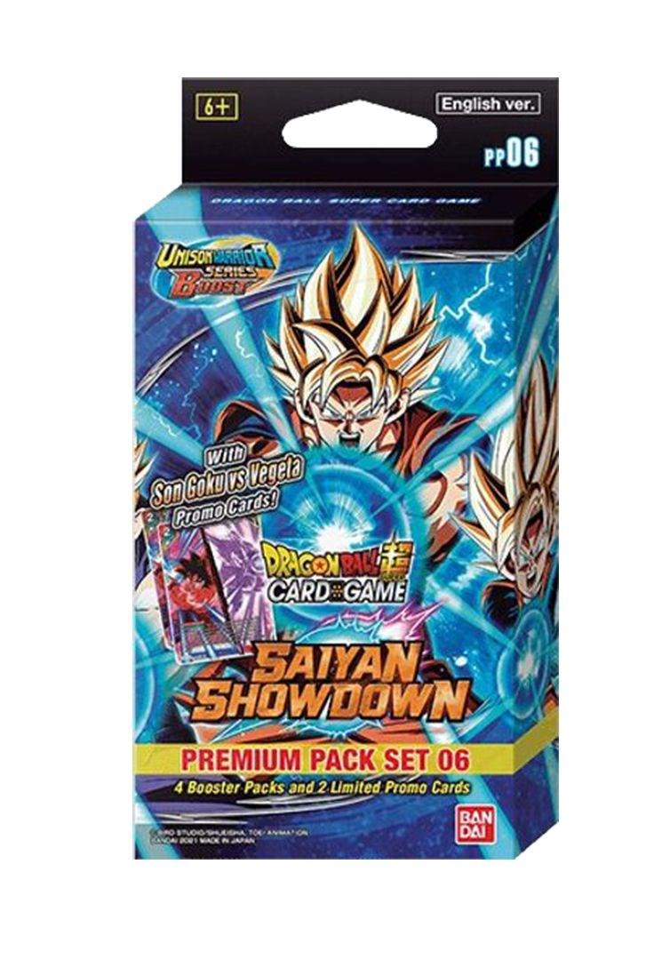 Saiyan Showdown Premium Pack Set 06  Dragon Ball Super Saiyan Showdown