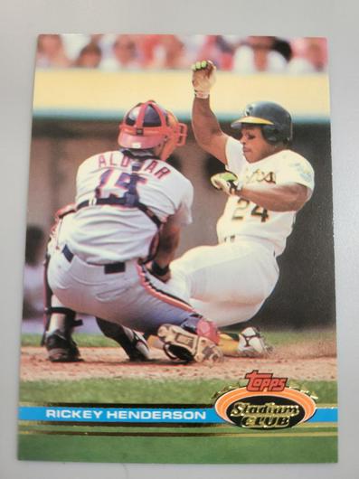 Rickey Henderson #120 photo